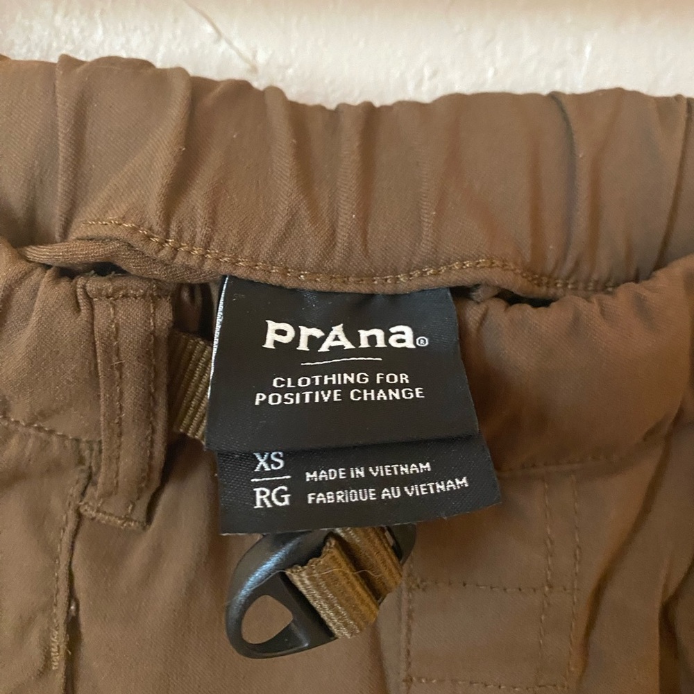 Prana Women's Cargo Zip-Off Pants in Brown - Picture 3 of 3